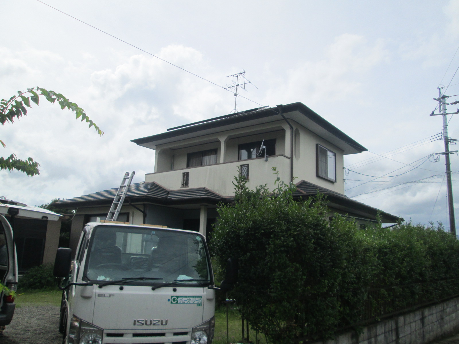 永岡　昭二様の設置写真です