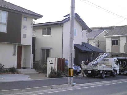 魚住様の設置写真です